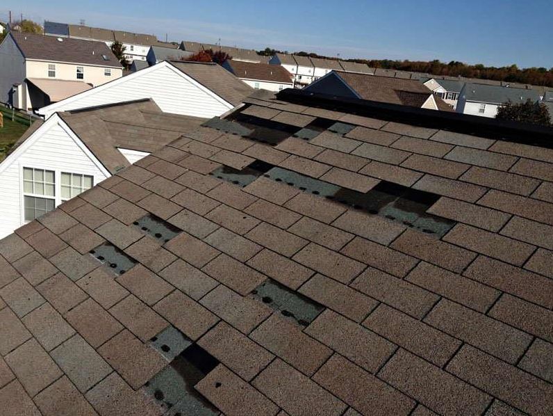 Roof Damaged Shingles Repair